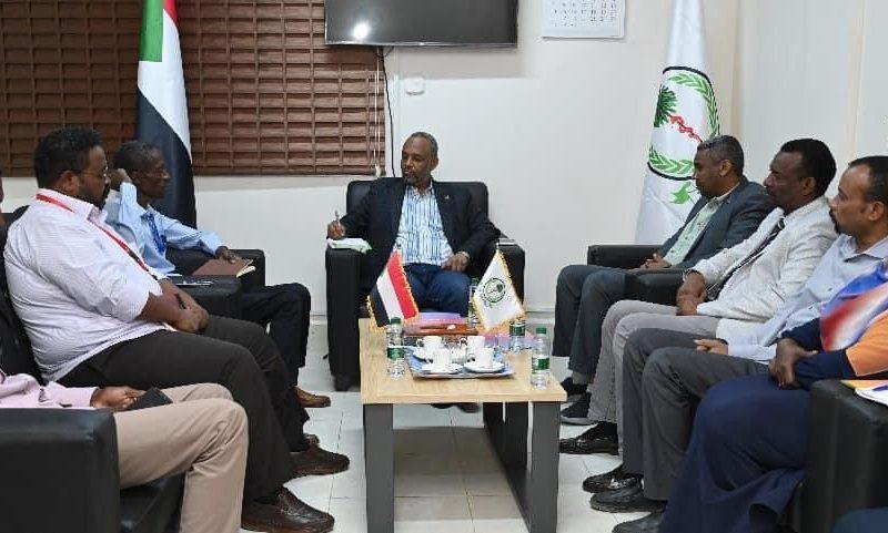 وزير الصحة الإتحادي يلتقي وفد منظمة الميت