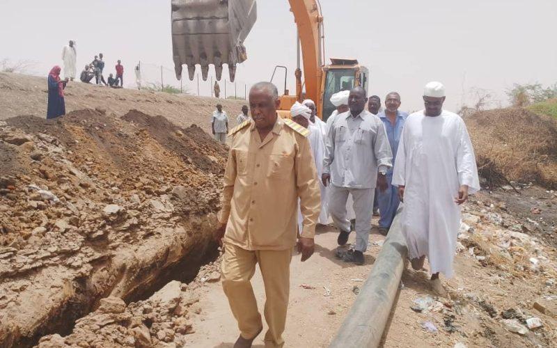 بمحلية تندلتي .. اكتمال العمل فى توصيل خط مياه ام كتيرات