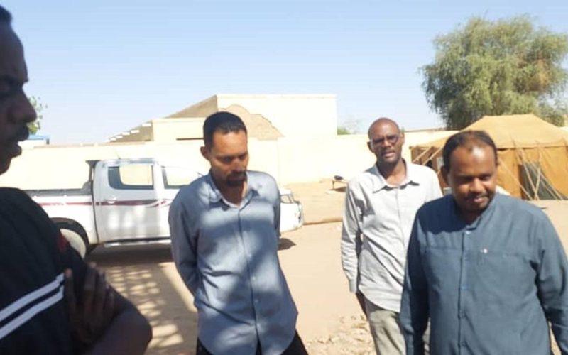 وزير البنى التحتية بنهرالنيل يتفقد سير العمل بادارات الاراضي والمساحة بمحلية بربر