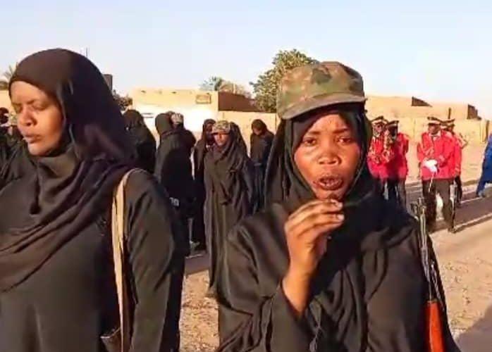 تخريج مستنفرات بالخرطوم دعماً لمعركة الكرامة