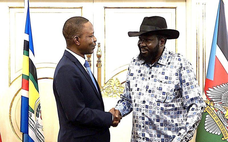 رئيس دولة جنوب السودان يلتقي عضو السيادي كباشي
