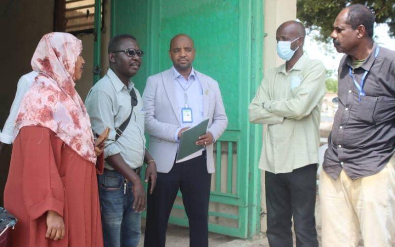 التأمين الصحي بالنيل الأزرق يودع الفريق الخاص بتغطية العائدين بقيسان