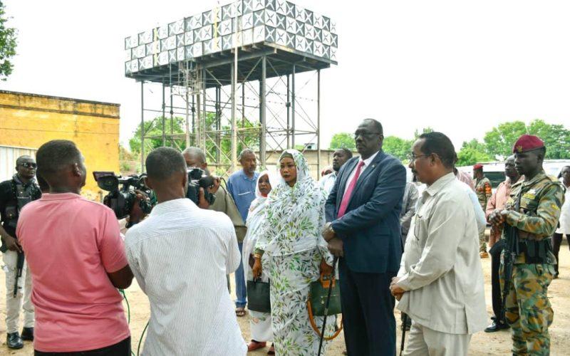 حاكم النيل الازرق يقف على خدمات المياه بالولاية