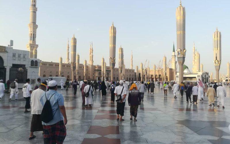 وصول الفوج الثاني من الحجاج السودانيبن للمدينة المنورة