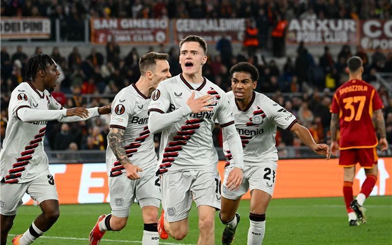 باير ليفركوزن يتخطى روما ويضع قدماً في نهائي الدوري الاوروبي
