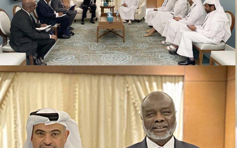 وزير المالية يلتقي نظيره القطري على هامش إجتماعات الهيئات المالية العربية في القاهرة