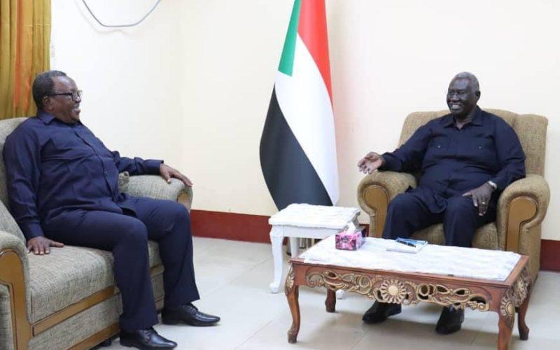 نائب رئيس مجلس السيادة يلتقي سلطان دار مساليت.