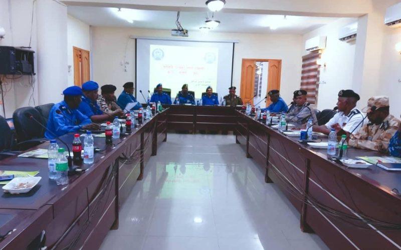 مدير شرطة ولاية النيل الأبيض يترأس اجتماع هيئة قيادة شرطة الولاية