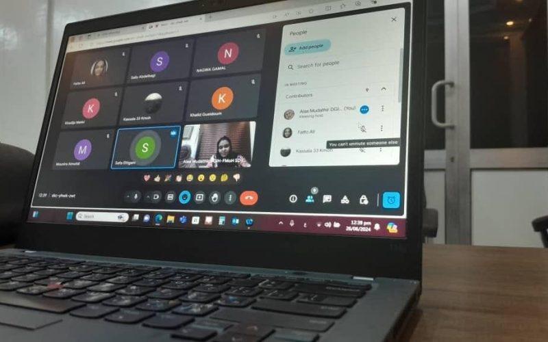 الصحة الدولية تعقد اجتماعا اسفيريا مع مديري إدارات المنظمات والشراكات بالولايات.