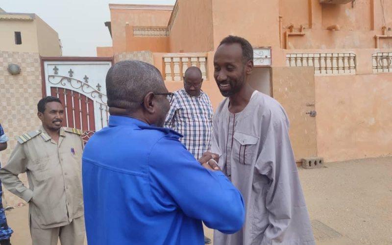 مدير شرطة الولاية الشمالية ينظم زيارة تفقدية لاسري قوات الشرطة بمعركة الكرامة بالولاية