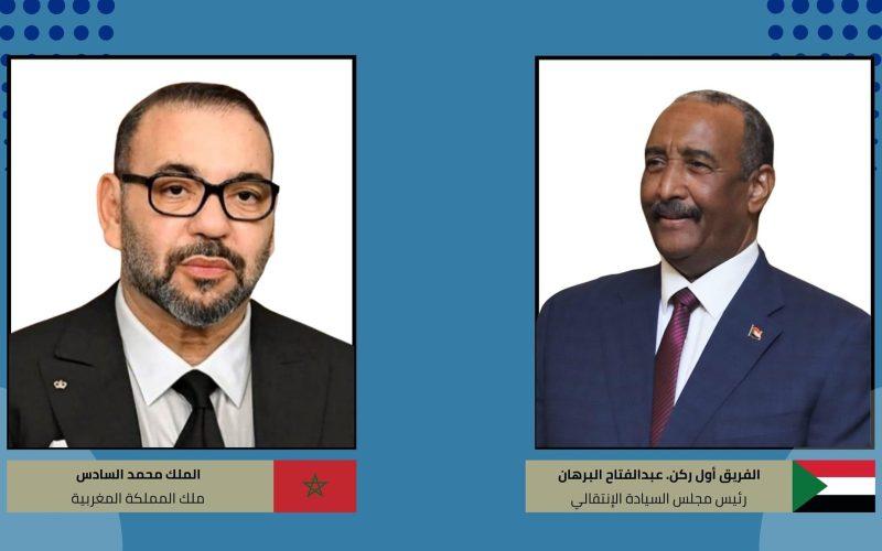 رئيس مجلس السيادة يبعث برقية تعزية لملك المغرب في وفاة والدته