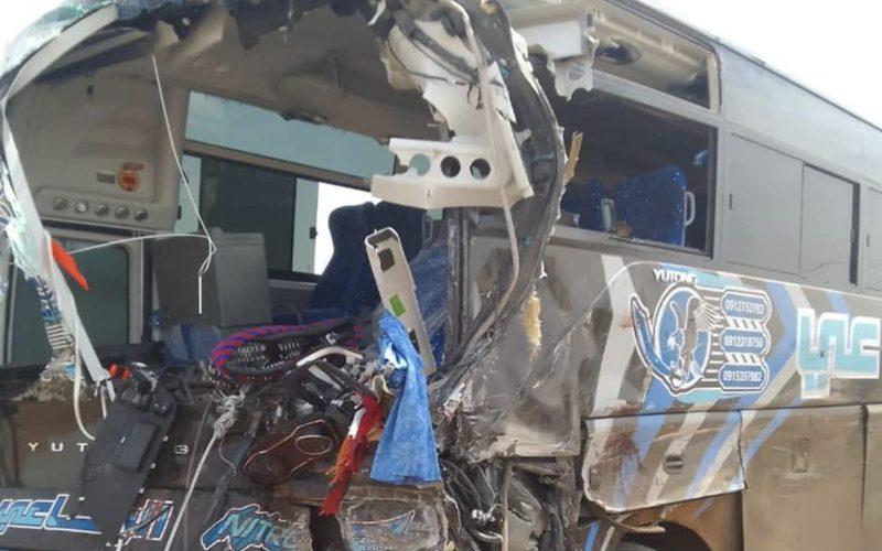 حادث مروري بطريق المرور السريع كسلا يؤدي الي وفاة واصابة(10) اشخاص