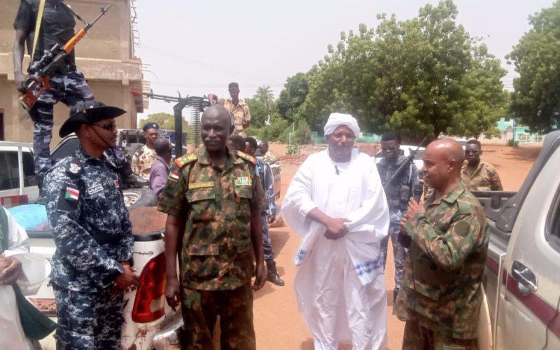 الشرطة المجتمعية بولاية سنار تسير قافلة الدعم والمؤازرة للقوات بالخطوط الامامية