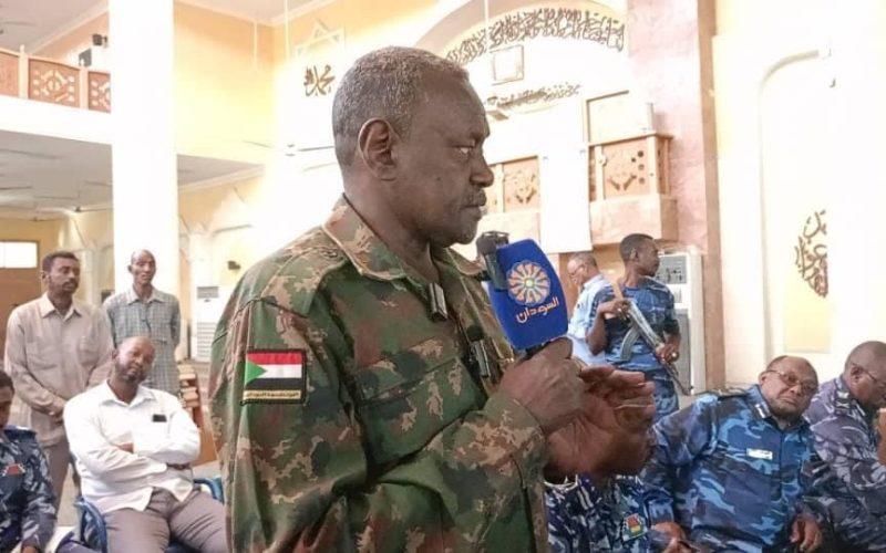 قوات الدفاع المدني تشارك في نفرة إعمار سوق أم درمان