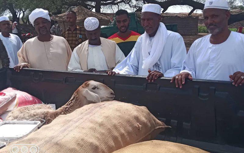 ديوان الذكاة بمحلية المفازة يقدم دعم ومساندة للقوات المرابطة بالارتكازات 