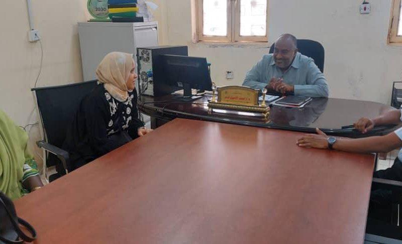 مدير الصحة والتنمية الإجتماعية بالقضارف يستقبل مدير مركز كارتر بالسودان