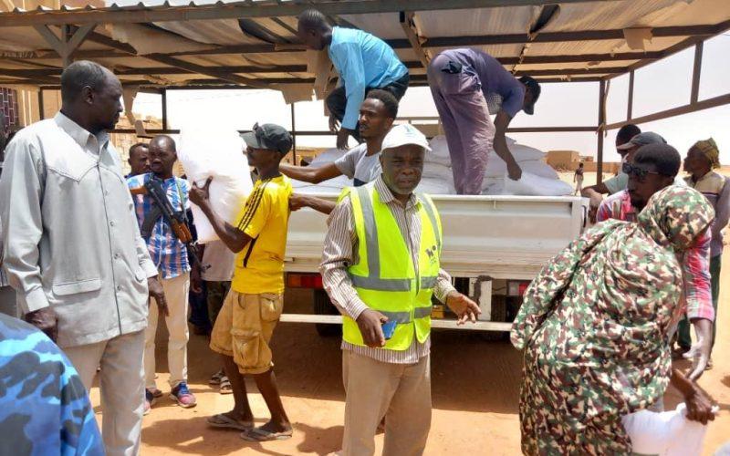 محلية امبدة تواصل دعم واغاثة وافدي المحلية بالريف الغربي