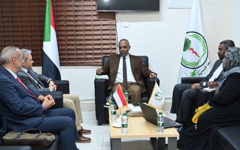 في إجتماع مع الممثل المقيم الجديد لبرنامج الأمم المتحدة الإنمائي