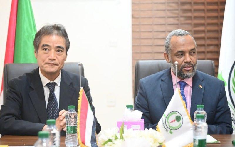 وزير الصحة الإتحادية يلتقي المبعوث الخاص بالقرن الافريقي من دولة اليابان