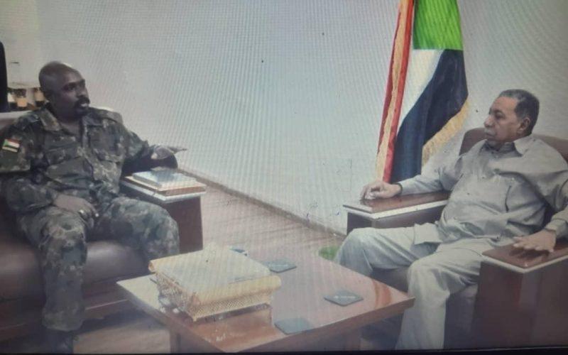 والي الشمالية يطلع علي مجمل الاوضاع بالدبة