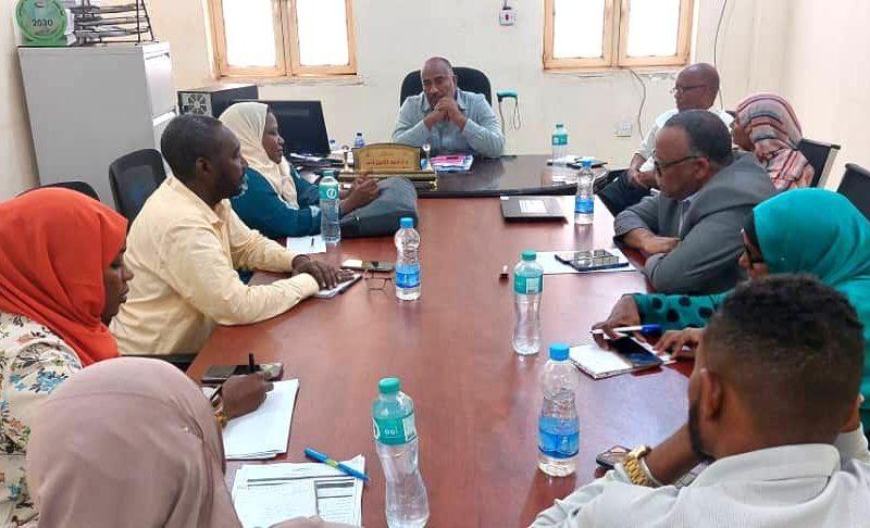 وفد الصحة الإتحادية يقف على الأزضاع الصحيه بولاية القضارف