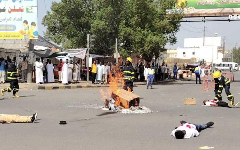 شرطة ولاية البحر الأحمر تنفذ سيناريوهات مفتعلة لأحداث أمنية متوقعة