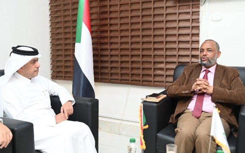 وزير الصحة الإتحادي يلتقي سفير قطر بالسودان