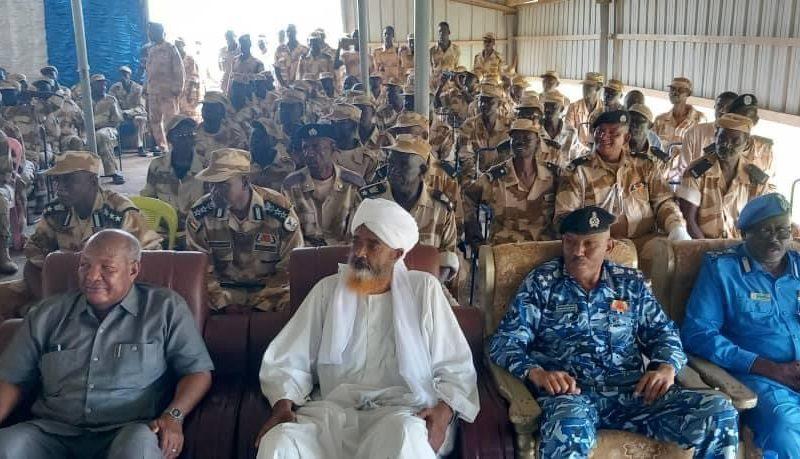 قيادة قوات الإحتياطي المركزي القطاع العاشر بالقضارف تقيم يوم التوجيه المعنوي