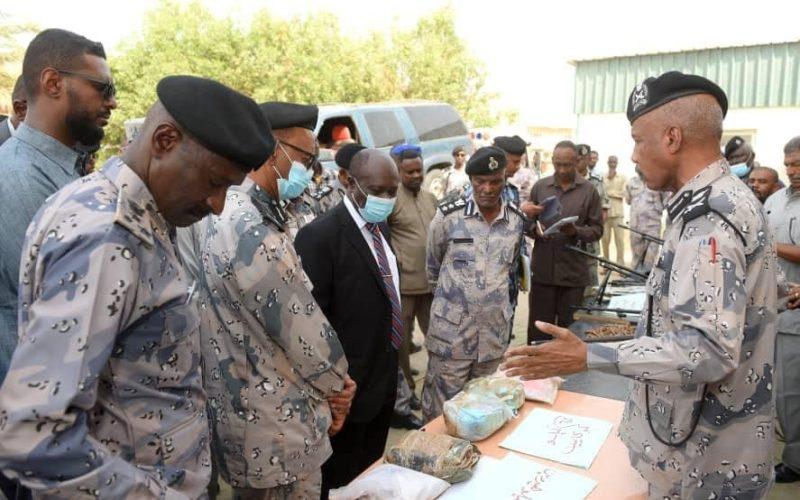 ضبط (424) كيلو من المخدرات واسلحة وذخائر ببورتسودان