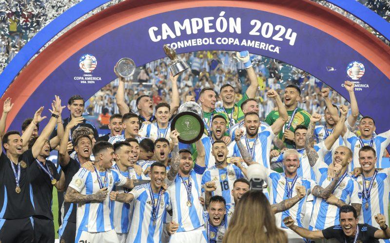 الأرجنتين تتوج بلقب كوبا أمريكا للمرة الـ16 في تاريخها