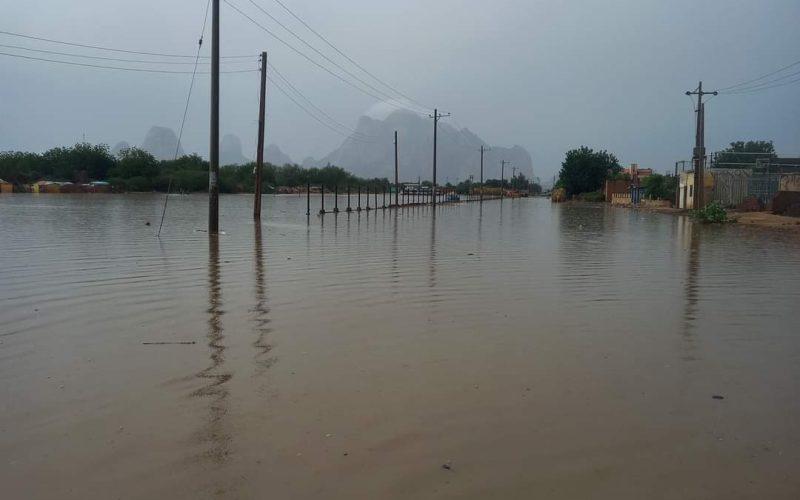 هطول أمطار غزيرة و غير مسبوقة بكسلا