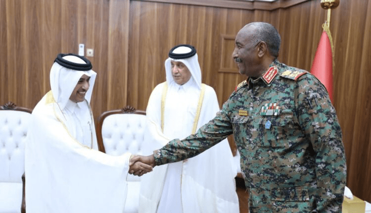 قطر تبلغ البرهان موقف الدوحة من القوات المسلحة