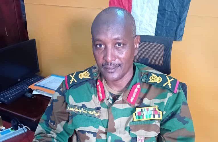 اللواء ركن عبدالمنعم عبدالباسط يتسلم مهامه كقائد جديد لمتحرك سنار