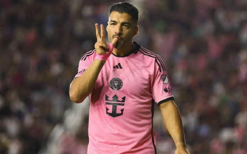 سواريز يتألق في غياب ميسي ويقود إنتر ميامي للفوز