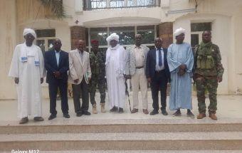 وفد هيئة شورى قبيلة الزغاوة بالسودان يزور المقاومة الشعبية بالشمالية