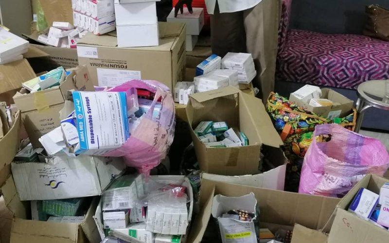 ضبط أدوية مجانية و أخرى مهربة بكميات كبيرة بولاية النيل الأبيض
