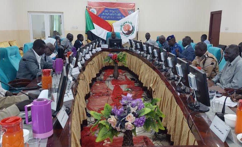 اجتماع لجنة العليا الطواريء يناقش توزيع المساعدات الإنسانية بجنوب كردفان