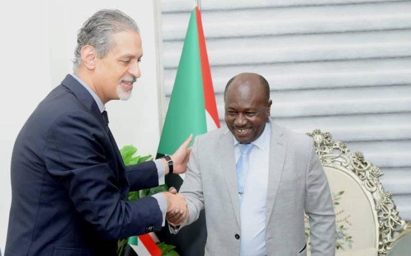 وزير الداخلية يناقش مع السفير المصري علاقات البلدين