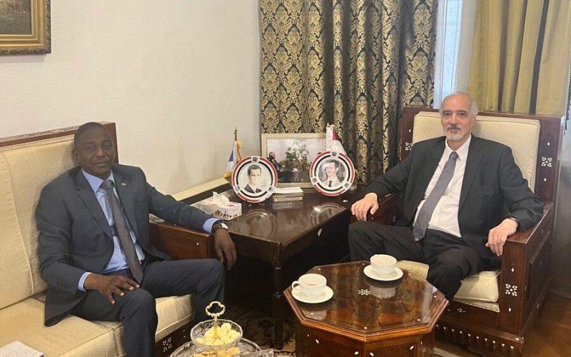 لقاء سوداني سوري في روسيا