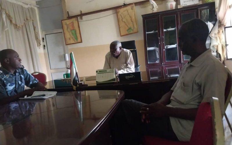 مدير تنفيذى الرهد الحواتة يعلن سنده ودعمه للشرطة المجتمية بالمحلية