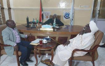 والي النيل الأبيض يبحث مع وفد.منطقة الهلبة الأوضاع الأمنية والخدمية
