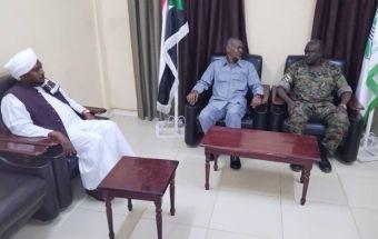والي الخرطوم يطلع وزير الشؤون الدينيةعلى حجم اعتداءات المليشيا