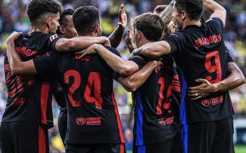 برشلونة يصالح جماهيره بفوزٍ مقنعٍ وكبيرٍ على فياريال