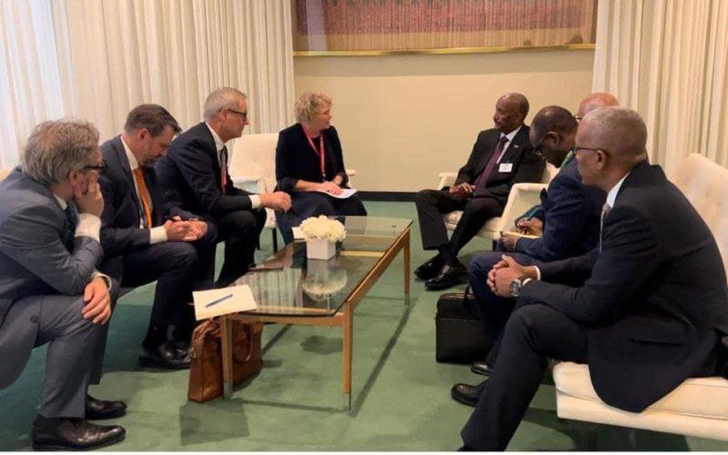 البرهان يناقش مع وزيرة التنمية الدولية في النرويج علاقات التعاون بين البلدين