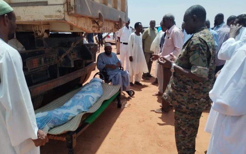 والي الخرطوم الخرطوم يشارك في تشييع شهداء قصف كررى