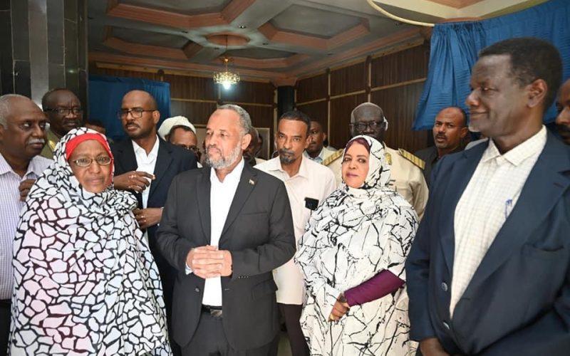 إفتتاح مركز عبد الحميد لغسيل الكلى وقسم الطوارئ  بمستشفى المتمة