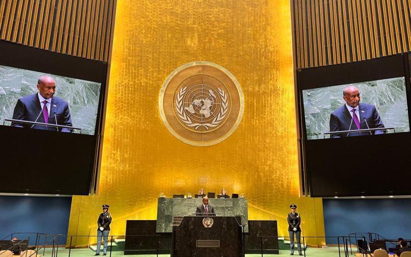 (اليوم التالي) تنشر كلمة البرهان كاملة أمام الجمعية العامة للأمم المتحدة