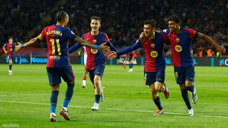 برشلونة يقسو على بايرن ميونيخ في ليلة تاريخية لرافينيا