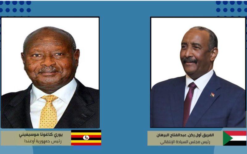 رئيس مجلس السيادة يهنئ رئيس أوغندا بمناسبة ذكرى استقلال بلاده