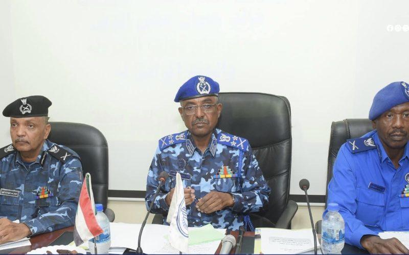 مدير عام قوات الشرطة يترأس إجتماع هيئة القيادة لشرطة ولاية النيل الأبيض